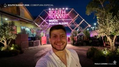 Paolo Carmine - Cobertura do Cafe com Bytes South Summit Brazil
