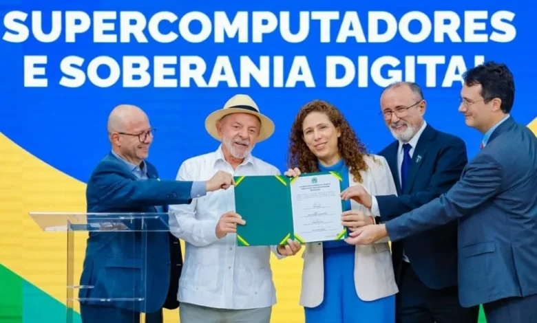 Brasil anuncia R$ 2,3 bilhões para IA com supercomputadores, nuvem nacional e parceria com a China