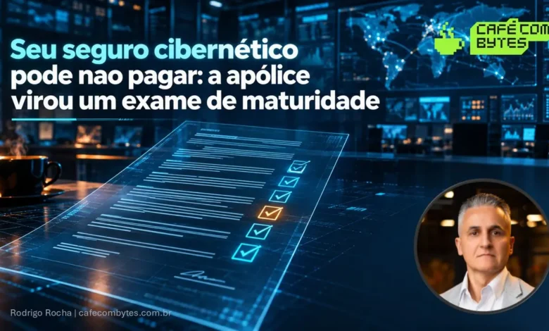 Seu seguro cibernético pode não pagar: a apólice virou um exame de maturidade