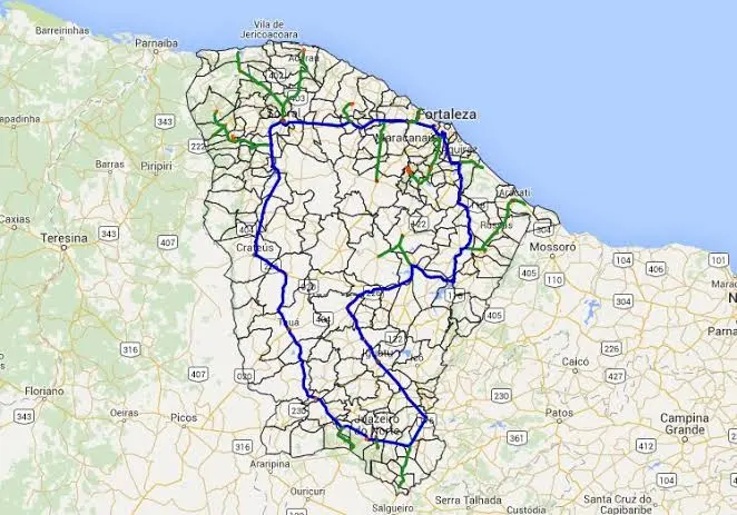 Ceará amplia Cinturão Digital com 87 quilômetros de novas rotas de fibra óptica