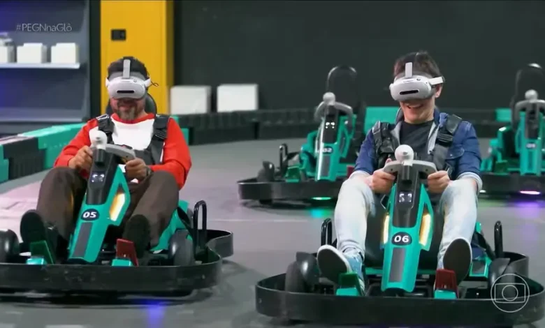 Kart de realidade mista vira negócio itinerante e fatura R$ 120 mil por mês