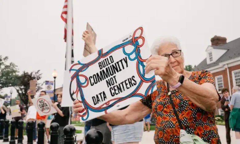 Moradores da Filadélfia protestam contra novos data centers de inteligência artificial