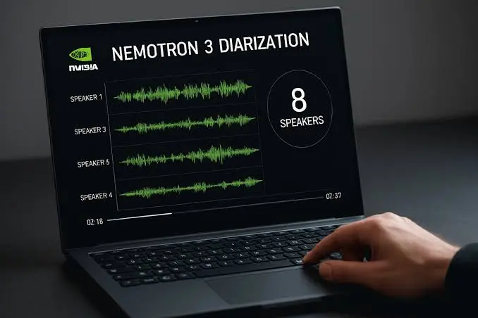 Nvidia lança Nemotron 3 Diarization para identificar até oito vozes em uma mesma gravação