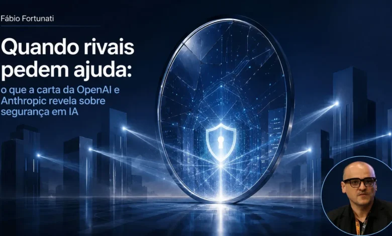 Quando rivais pedem ajuda: o que a carta da OpenAI e Anthropic revela sobre segurança em IA