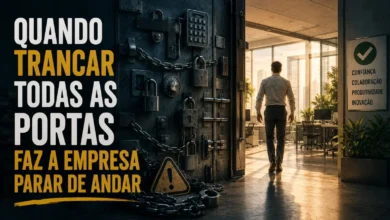 Quando trancar todas as portas faz a empresa parar de andar
