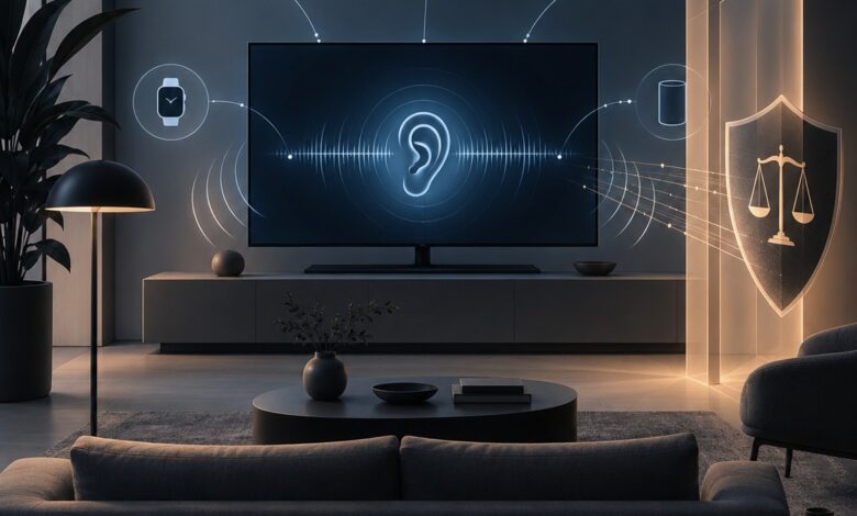 A TELEVISÃO DA SALA ESTÁ OUVINDO, E ISSO AGORA É UM PROBLEMA JURÍDICO