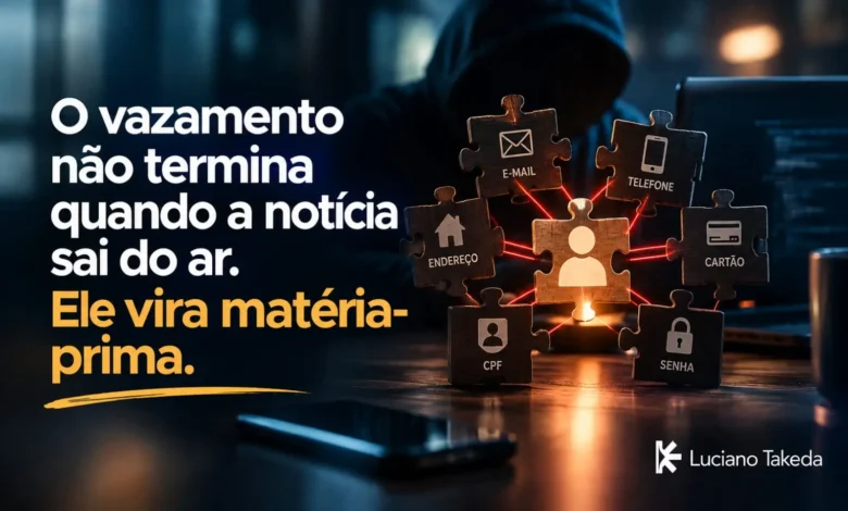 O vazamento não termina quando a notícia sai do ar. Ele vira matéria-prima
