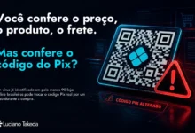 Você confere o preço, o produto, o frete. Mas confere o código do Pix?