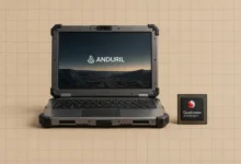 Anduril e Qualcomm apresentam notebook com 90% de componentes de países aliados