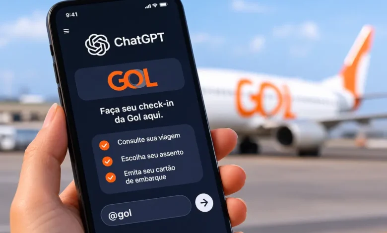 GOL lança check-in pelo ChatGPT e permite emitir cartão de embarque com inteligência artificial