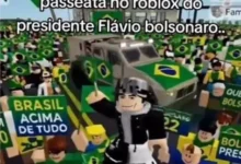 Roblox vira palco de carreatas e campanhas políticas virtuais para Lula e Flávio Bolsonaro