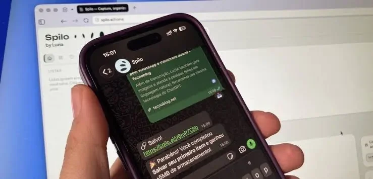 Tab sai do sigilo com assistente de IA que funciona dentro do WhatsApp e iMessage