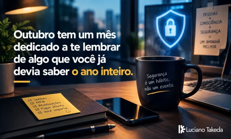 Outubro tem um mês dedicado a te lembrar de algo que você já devia saber o ano inteiro