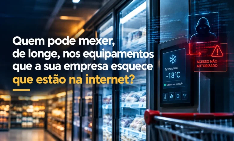Quem pode mexer, de longe, nos equipamentos que a sua empresa esquece que estão na internet?