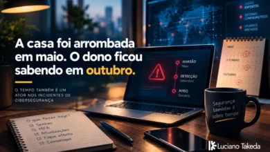 A casa foi arrombada em maio. O dono ficou sabendo em outubro.