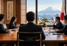 Japão: o conselheiro que vem de fora.