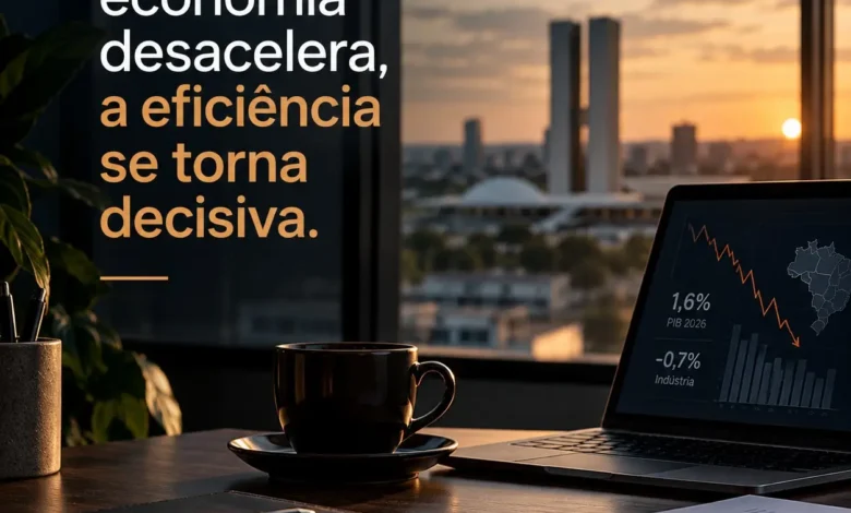 Quando a economia desacelera, a eficiência se torna decisiva