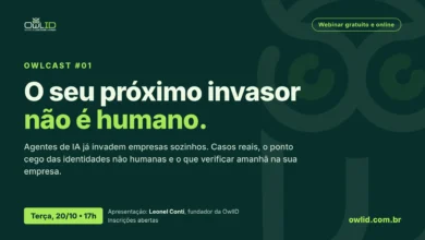 Agentes de IA já invadem empresas sozinhos: executam password spraying, roubam sessões e operam credenciais em velocidade de máquina.